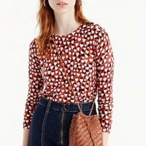 J Crew Tippi Heart Sweater